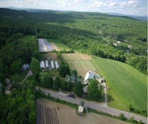 aerial picture of Dimond Hill Farm